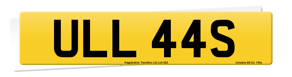 Registration number ULL 44S